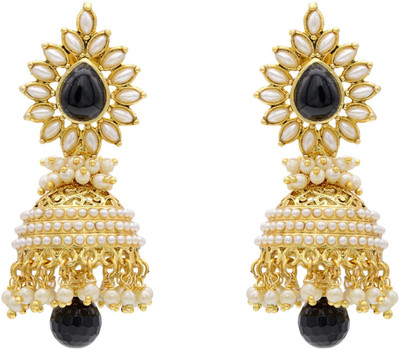 68% OFF on Hyderabad Jewels Rhodium Plated Pearl Copper Jhumki Earring 68% OFF on Hyderabad Jewels Rhodium Plated Pearl Copper Jhumki Earring