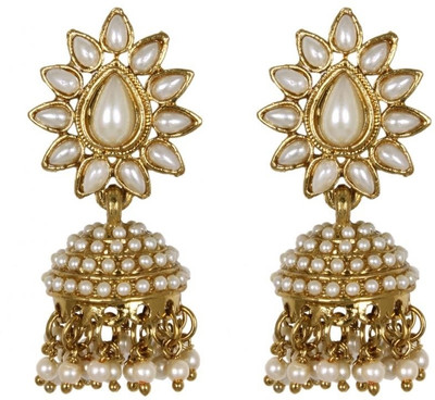 65% OFF on SP Jewellery 22K Yellow Gold Plated 8 K Crystal Alloy Jhumki Earring 65% OFF on SP Jewellery 22K Yellow Gold Plated 8 K Crystal Alloy Jhumki Earring