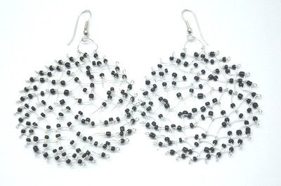 CFM Jalli Hoops Metal Dangle Earring