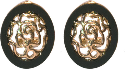 58% OFF on Sparkling Trinkets Black Alloy Stud Earring