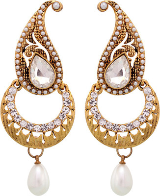 70% OFF on Vendee Fashion Chand Design Zinc Drop Earring
