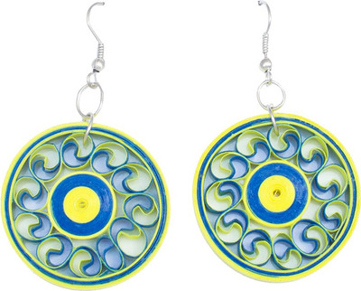 Kalarasika Bee Hive Paper Dangle Earring