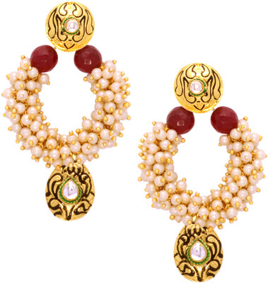 70% OFF on Vendee Fashion Latest Collection Designer Copper Chandelier Earring