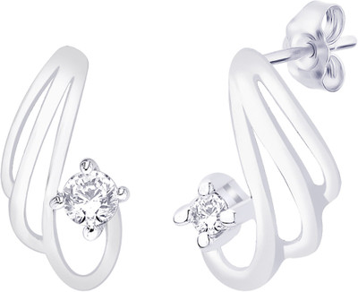 10% OFF on Peora Rhodium Plated Sterling Silver Stud Earring 10% OFF on Peora Rhodium Plated Sterling Silver Stud Earring