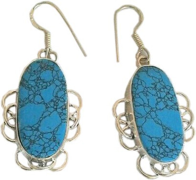 48% OFF on Real Art Jewellery Partywear Turquoise Sterling Silver Dangle Earring 48% OFF on Real Art Jewellery Partywear Turquoise Sterling Silver Dangle Earring