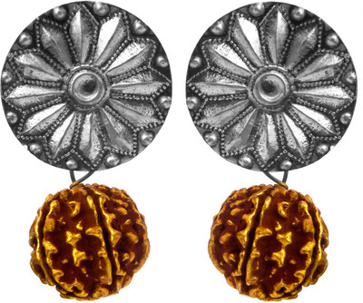 16% OFF on Exotic India Karnaphul Rudraksha Sterling Silver Drop Earring 16% OFF on Exotic India Karnaphul Rudraksha Sterling Silver Drop Earring
