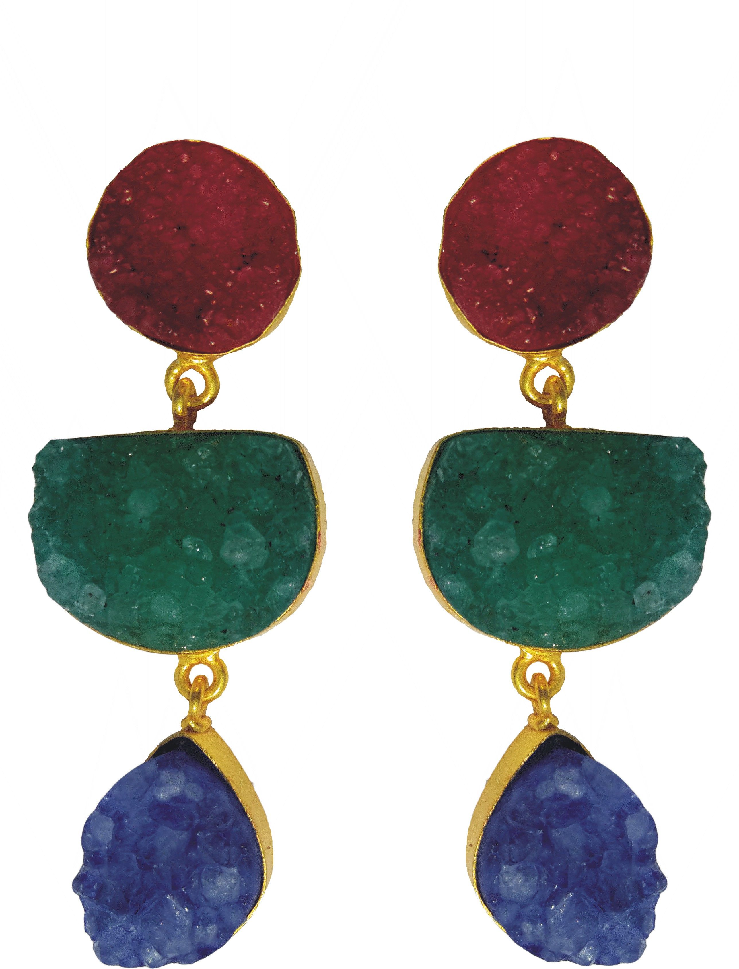 60% OFF on The Hub Designer Fusion Work Yellow Gold Plated Copper Drop Earring 60% OFF on The Hub Designer Fusion Work Yellow Gold Plated Copper Drop Earring