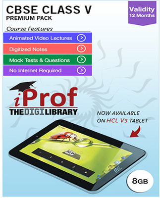 21% OFF on iProf CBSE Class 5 Maestro Series Premium Pack with HCL V3 Tablet 21% OFF on iProf CBSE Class 5 Maestro Series Premium Pack with HCL V3 Tablet