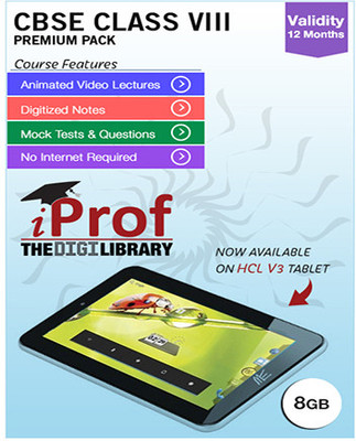 15% OFF on iProf CBSE Class 8 Maestro Series Premium Pack with HCL V3 Tablet 15% OFF on iProf CBSE Class 8 Maestro Series Premium Pack with HCL V3 Tablet
