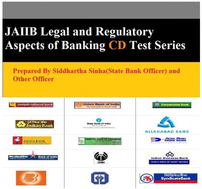 50% OFF on Sinha Classes JAIIB Legal and Regulatory Aspects of Banking DVD Test Series - 7 Mock Test 50% OFF on Sinha Classes JAIIB Legal and Regulatory Aspects of Banking DVD Test Series - 7 Mock Test