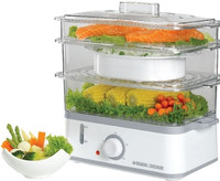 Black & Decker HS5000 9 L Food Steamer: Electric Cooker
