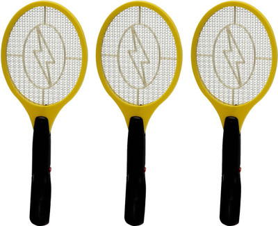 61% OFF on Amaze Fashion Mosquito Racket Combo Of 3 Electric Insect Killer Bat