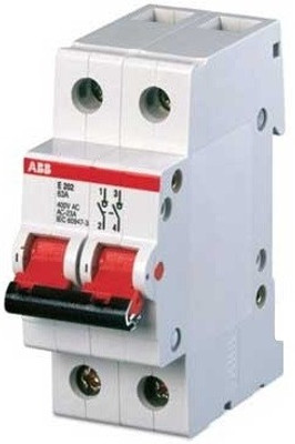15% OFF on ABB Isolator 100A DP MCB 2