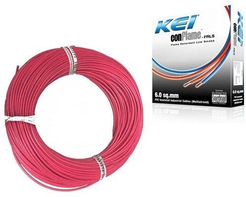 10% OFF on KEI FR PVC, PVC 1.5 sq/mm Red 180 m Wire 10% OFF on KEI FR PVC, PVC 1.5 sq/mm Red 180 m Wire