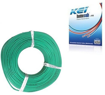 10% OFF on KEI FR PVC, PVC 2.5 sq/mm Green 180 m Wire 10% OFF on KEI FR PVC, PVC 2.5 sq/mm Green 180 m Wire