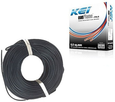 10% OFF on KEI FR PVC, PVC 1.5 sq/mm Black 180 m Wire 10% OFF on KEI FR PVC, PVC 1.5 sq/mm Black 180 m Wire