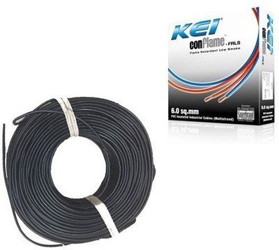 14% OFF on KEI FR PVC, PVC 2.5 sq/mm Black 180 m Wire 14% OFF on KEI FR PVC, PVC 2.5 sq/mm Black 180 m Wire