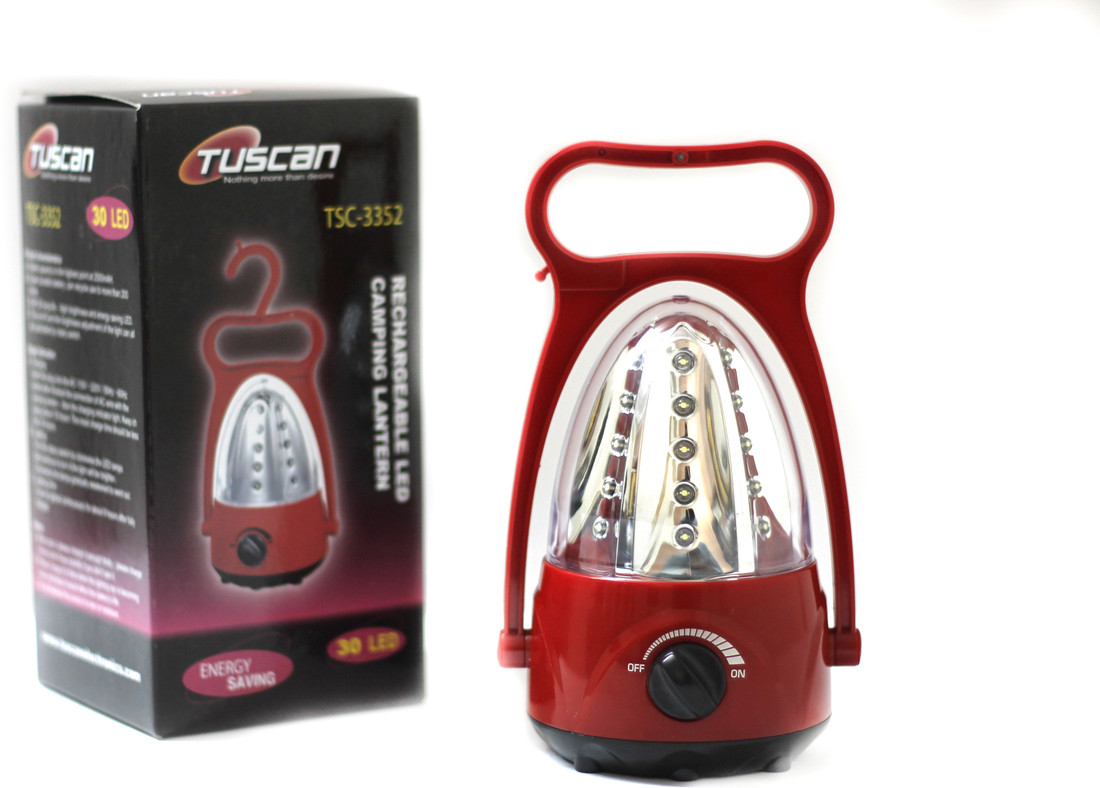 Tuscan Rechargeable 30 LED Camping Lantern TSC-3352 Emergency Lights