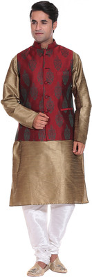 51% OFF on Tag 7 Men's Kurta, Churidar & Waistcoat Set 51% OFF on Tag 7 Men's Kurta, Churidar & Waistcoat Set