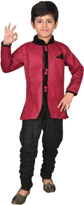 7% OFF on Kabeer Boy's Kurta and Churidar Set 7% OFF on Kabeer Boy's Kurta and Churidar Set