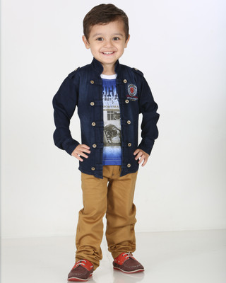 Kishore Dresses Boy's Shirt, Waistcoat and Pant Set Kishore Dresses Boy's Shirt, Waistcoat and Pant Set
