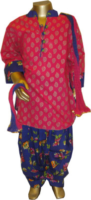 Exclusive from Jaipur Girl's Kurta and Patiala Set Exclusive from Jaipur Girl's Kurta and Patiala Set