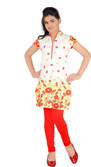 53% OFF on Yellow Dots Girl's Kurti and Legging Set 53% OFF on Yellow Dots Girl's Kurti and Legging Set