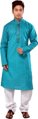 Manyavar Men's Kurta and Pyjama Set Manyavar Men's Kurta and Pyjama Set