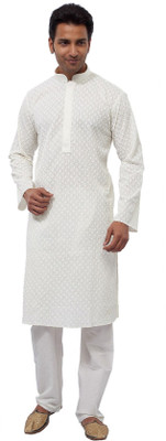 Manyavar Men's Kurta and Pyjama Set Manyavar Men's Kurta and Pyjama Set