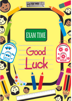 Printland Exam Board Good Luck Examination Pads Printland Exam Board Good Luck Examination Pads