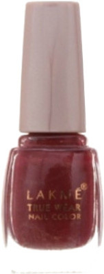 Lakme True Wear Nail Color 9 ml Berry Wine - 401 Lakme True Wear Nail Color 9 ml Berry Wine - 401