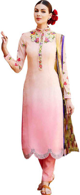 60% OFF on Go Traditional Satin Embroidered Dress/Top Material Unstitched 60% OFF on Go Traditional Satin Embroidered Dress/Top Material Unstitched
