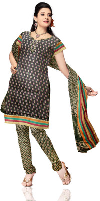 Unnati Silks Cotton Printed Salwar Material Unstitched Unnati Silks Cotton Printed Salwar Material Unstitched