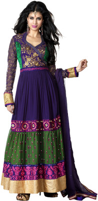 51% OFF on Reshamfab Georgette Self Design Semi-stitched Salwar Suit Dupatta Material Unstitched 51% OFF on Reshamfab Georgette Self Design Semi-stitched Salwar Suit Dupatta Material Unstitched