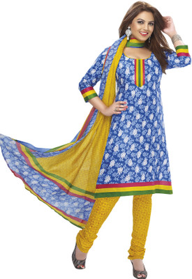 56% OFF on Salwar Studio Cotton Printed Salwar Suit Dupatta Material Unstitched 56% OFF on Salwar Studio Cotton Printed Salwar Suit Dupatta Material Unstitched