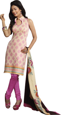 60% OFF on Mam's Cotton Printed Dress/Top Material Unstitched