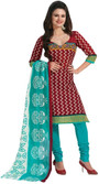 44% OFF on Mam's Cotton Geometric Print Dress/Top Material Unstitched 44% OFF on Mam's Cotton Geometric Print Dress/Top Material Unstitched