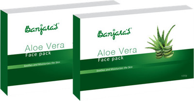 15% OFF on Banjaras Face Pack Aloevera 20g X 5 Set Of 2 Pack 200 g 15% OFF on Banjaras Face Pack Aloevera 20g X 5 Set Of 2 Pack 200 g