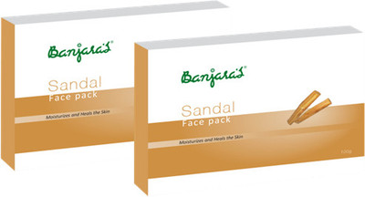 15% OFF on Banjaras Face Pack Sandal 20g X 5 Set Of 2 Pack 200 g 15% OFF on Banjaras Face Pack Sandal 20g X 5 Set Of 2 Pack 200 g