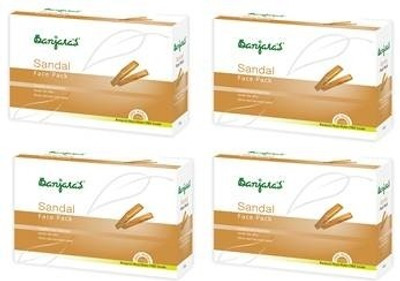 30% OFF on Banjaras Sandal Facepack 100 GMS set of 4 pack 400 g 30% OFF on Banjaras Sandal Facepack 100 GMS set of 4 pack 400 g