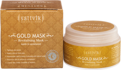 5% OFF on Sattvik Organics Gold Mask 125 g 5% OFF on Sattvik Organics Gold Mask 125 g