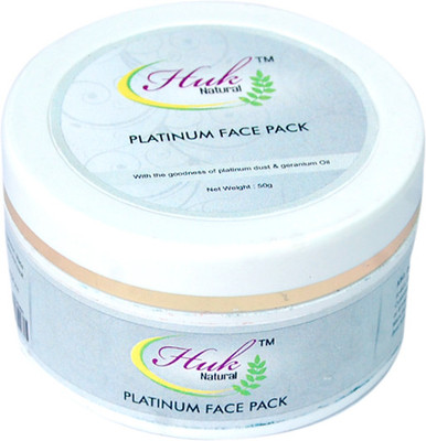 40% OFF on Huk Natural Platinum Face Pack 50 g 40% OFF on Huk Natural Platinum Face Pack 50 g