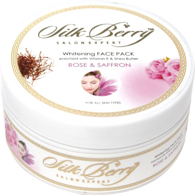 15% OFF on Silk Berry Rose and Saffron Whitening Face Pack 250 g 15% OFF on Silk Berry Rose and Saffron Whitening Face Pack 250 g