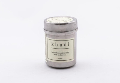 Khadi Sandalwood Face Pack Cream 75 g Khadi Sandalwood Face Pack Cream 75 g