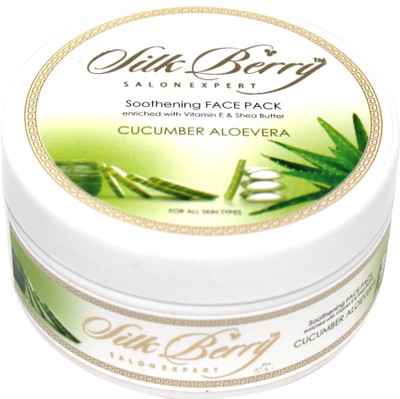 5% OFF on Silk Berry Cucumber and Aloe Vera Soothening Face Pack 250 g 5% OFF on Silk Berry Cucumber and Aloe Vera Soothening Face Pack 250 g
