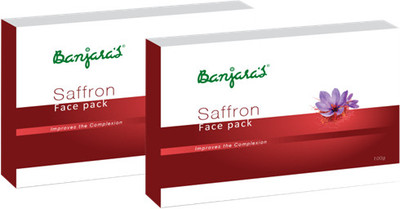 15% OFF on Banjaras Face Pack Saffron 20g X 5 Set Of 2 Pack 200 g 15% OFF on Banjaras Face Pack Saffron 20g X 5 Set Of 2 Pack 200 g