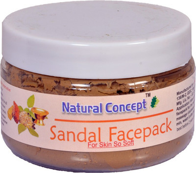 19% OFF on Natural Concept Sandal Facepack 150 g 19% OFF on Natural Concept Sandal Facepack 150 g