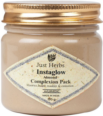 Just Herbs Instaglow Almond Complexion Pack 150 g Just Herbs Instaglow Almond Complexion Pack 150 g
