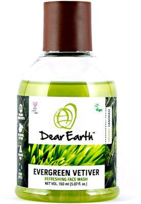 35% OFF on Dear Earth Evergreen Vetiver Refreshing Face Wash 35% OFF on Dear Earth Evergreen Vetiver Refreshing Face Wash