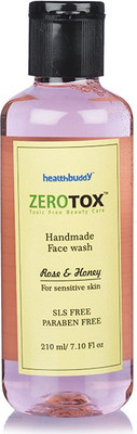 Healthbuddy Zerotox Handmade Rose & Honey Face Wash Healthbuddy Zerotox Handmade Rose & Honey Face Wash